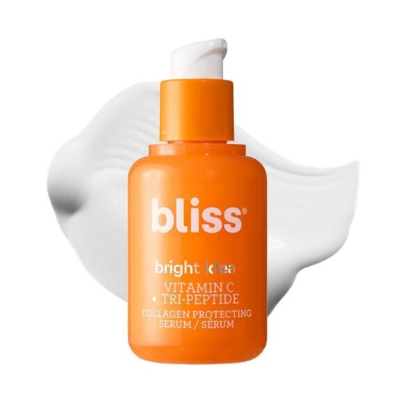 Bright Idea‎ Vitamin C + Tri-Peptide Collagen Brightening Face Skincare 1FL OZ - Picture 1 of 6